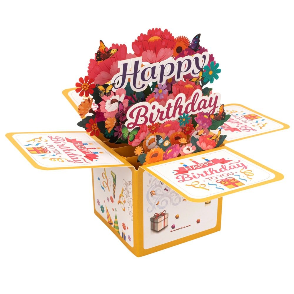 Felicitare explozivă 3D - model 4