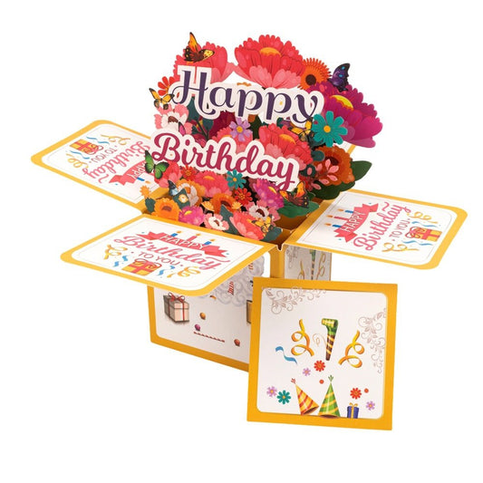 Felicitare explozivă 3D - model 4