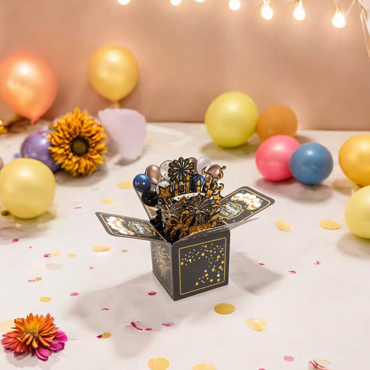 Felicitare explozivă 3D - model 6