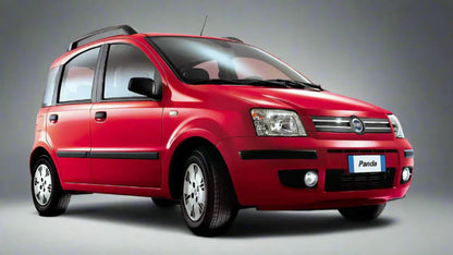Covorase Auto TeamCar® Tip Tavita Compatibile Fiat Panda II (2003–2012) Negru