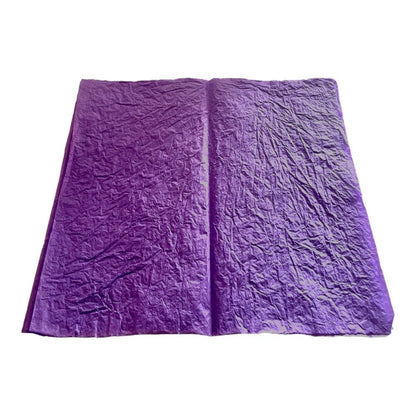 Foi de ambalat decorative creponate - mov (set 5 foi) 53x53cm