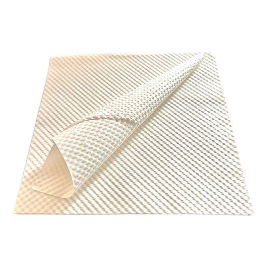 Foi de ambalat decorative gofrate model sfere - alb (set 10 foi) 50x50cm