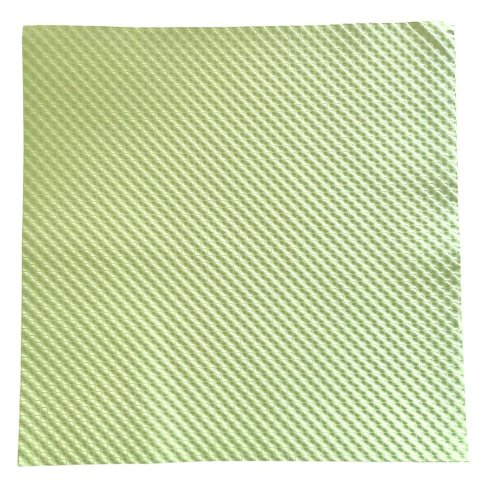 Foi de ambalat decorative gofrate model sfere - verde deschis (set 10 foi) 50x50cm