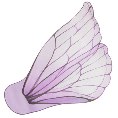 Foi de ambalat decorative model aripi de fluture - mov (set 10 buc)