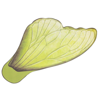 Foi de ambalat decorative model aripi de fluture - verde (set 10 buc)