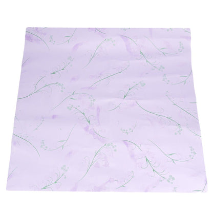 Foi de ambalat decorative model floral - mov (set 20 buc) 60x60cm