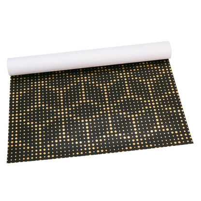 Foi hârtie premium de ambalat lucioase - model 2 cerculețe (set 50 buc)