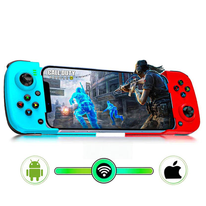 GamePad Controller Gaming pentru telefon Android, iOS, Nintendo Switch, Rosu