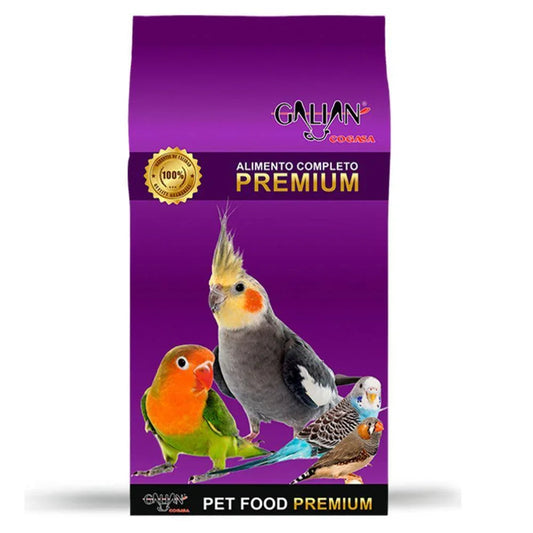 Galian hrană pentru nimfe și agapornis  – mix premium de semințe naturale
