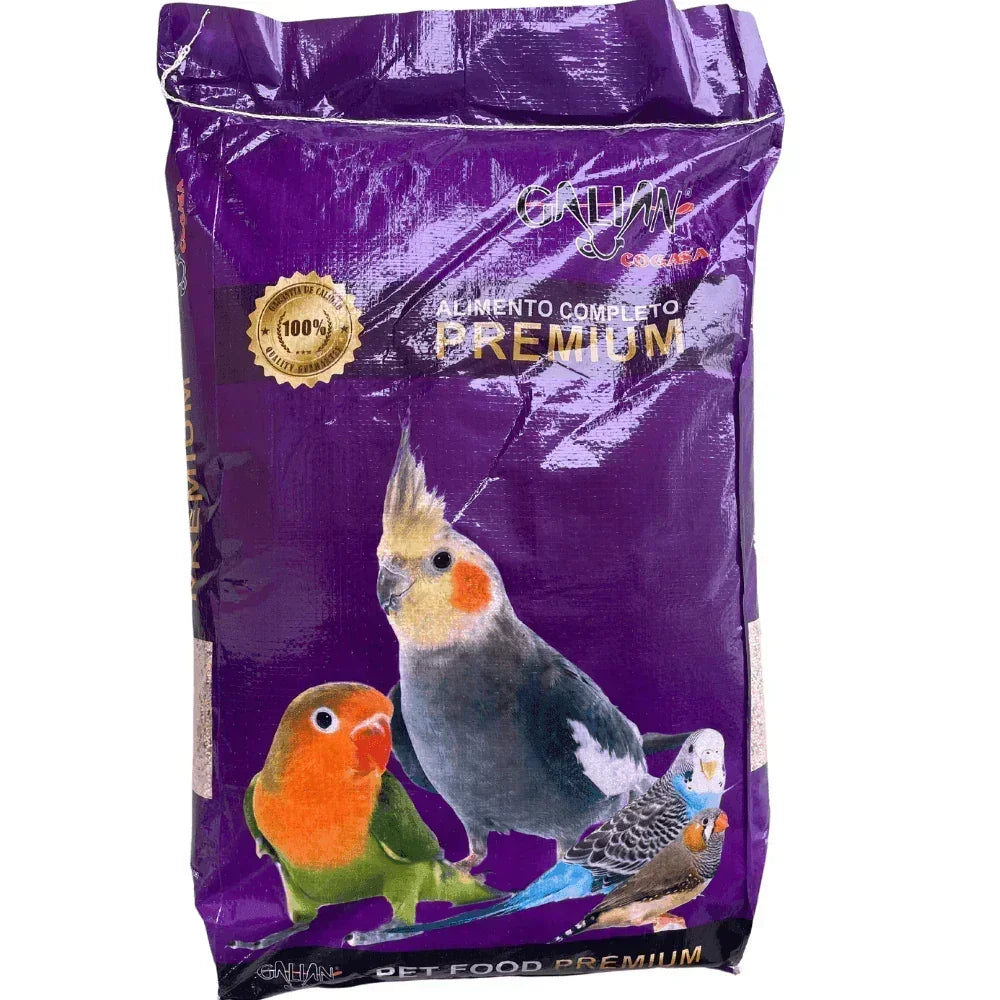Galian hrană pentru peruşi 20 kg – amestec complet și echilibrat