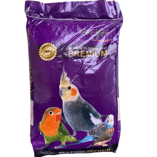 Galian hrană pentru peruşi 20 kg – amestec complet și echilibrat