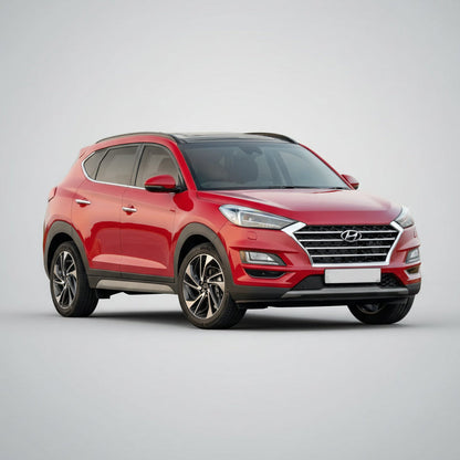 Covorase Auto Hyundai Tucson II (2015-2020) - Cauciuc Tip Tavita-Black