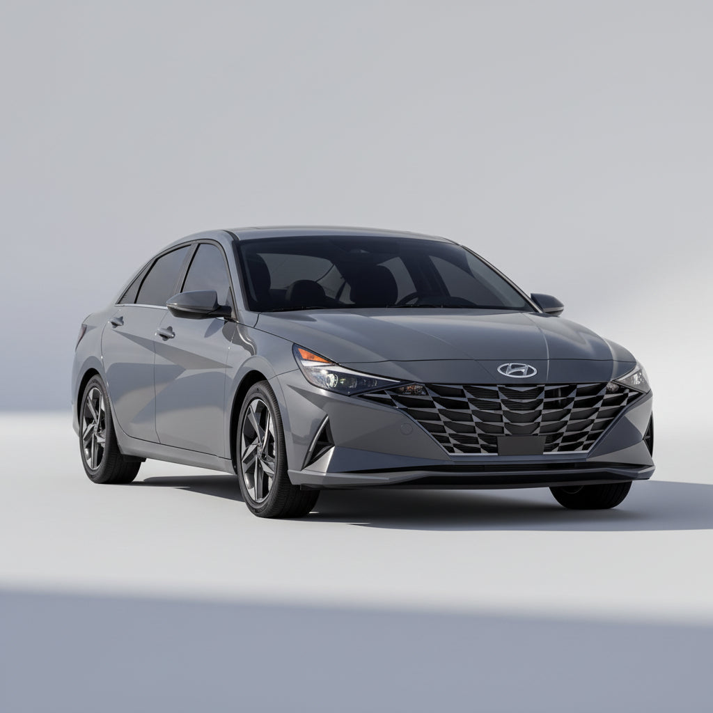 Covorase Auto Cauciuc Compatibile Hyundai Elantra VII (2020-2024) -Red