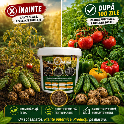 Ingrasamant Complex NP cu Azot si Fosfor - Ferti Sfera 64, 18% N, 46% P2O6
