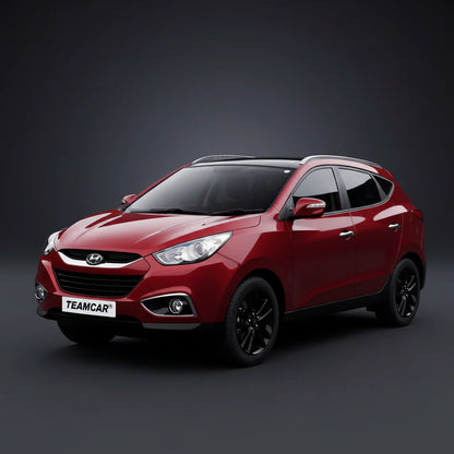 Covorase Hyundai ix35 FL 2013–2015 Tavita cauciuc-Red