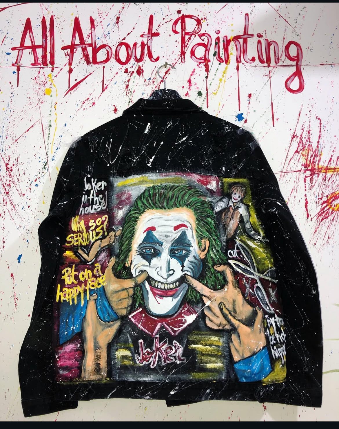 Jacheta denim joker