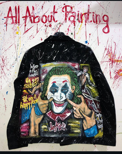 Jacheta denim joker