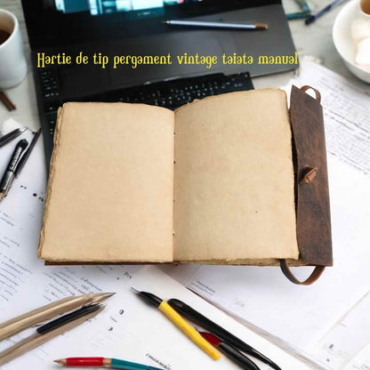 Jurnal Vintage incuietoare cheie inima -Eleganta si Intimitate