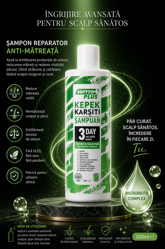 Șampon Reparator Anti-Mătreață