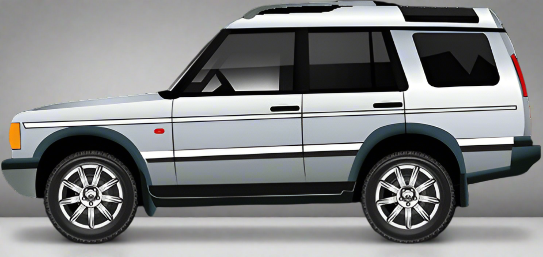 Land Rover Discovery II Covorase Auto TeamCar® Tip Tăviță Compatibile (1998–2004) - Red