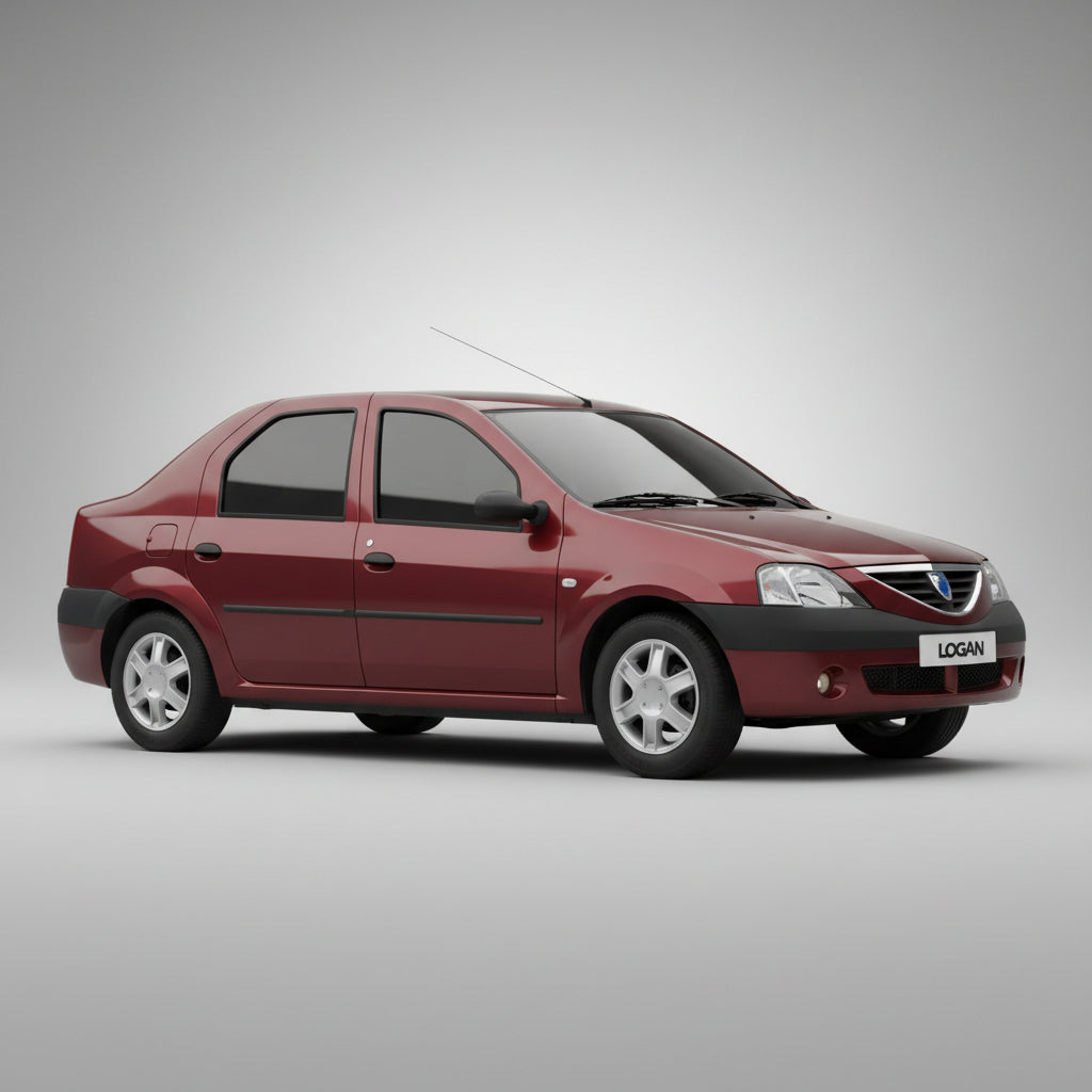 Covorase Tip Tavita Compatibile Dacia Logan 2004-2008 , Negru