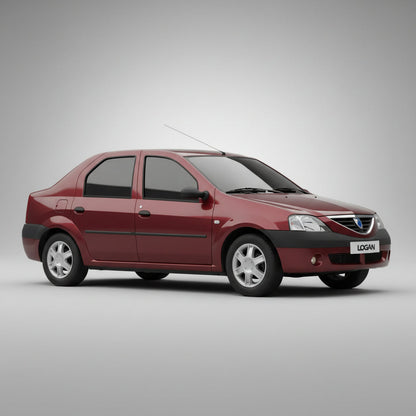 Covorase Tip Tavita Compatibile Dacia Logan 2004-2008 , Negru