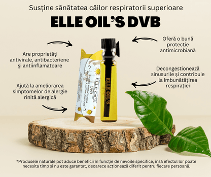 Elle Oil's DVB – Primul Antiviral Natural Românesc | Protecție Respiratorie