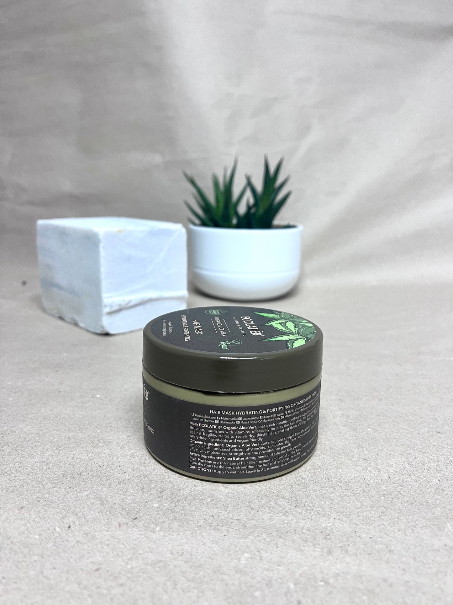 Mască De Păr Cu Aloe Vera