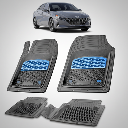 Covorase Auto Cauciuc Compatibile Hyundai Elantra VII (2020-2024) -Blue