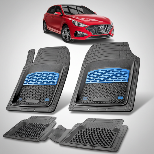 Covorase Hyundai i30 III Hatchback 2020-2026 - Cauciuc Tip Tavita -Blue