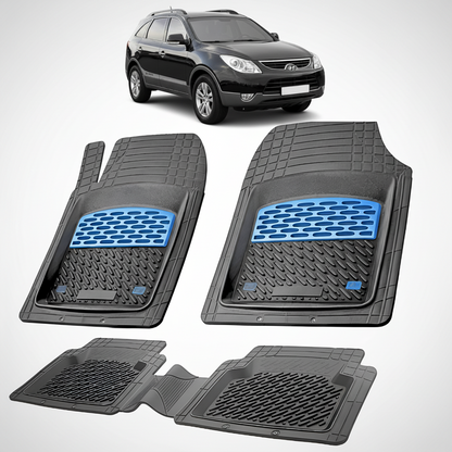 Covorase Hyundai ix55 2009–2012 Tavita din cauciuc-Blue