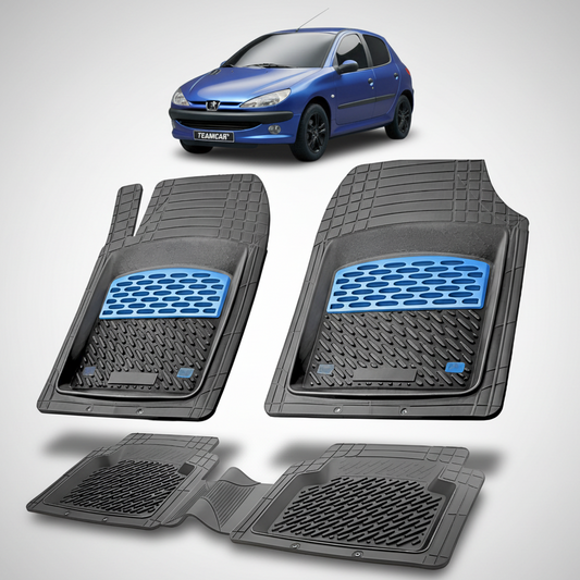 Covorase Tavita Compatibile Peugeot 206 Hatchback (5 usi-1998-2003) Blue