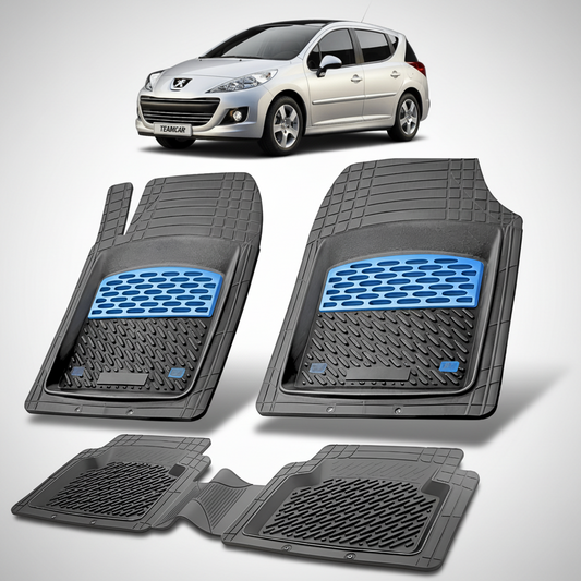 Covorase Tip Tavita Compatibile Peugeot 207 SW (2009-2012)-Blue