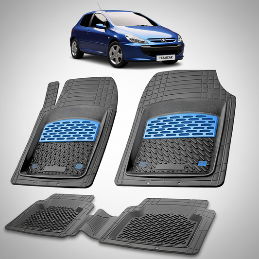 Covorase Auto Tip Tavita Compatibile Peugeot 307 Hatchback 3 usi 2001-2005 Blue