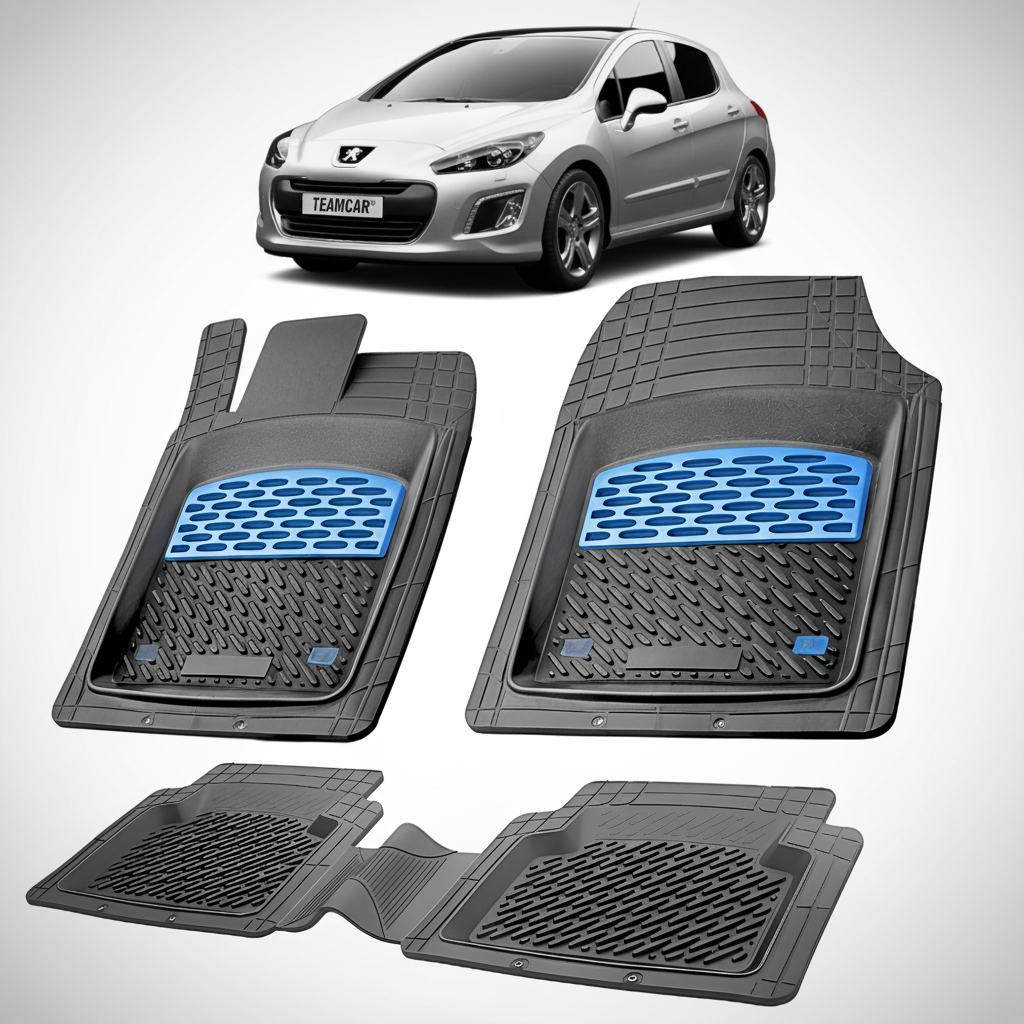 Covorase Auto Tip Tavita Compatibile Peugeot 308 FL (2011-2013) Blue