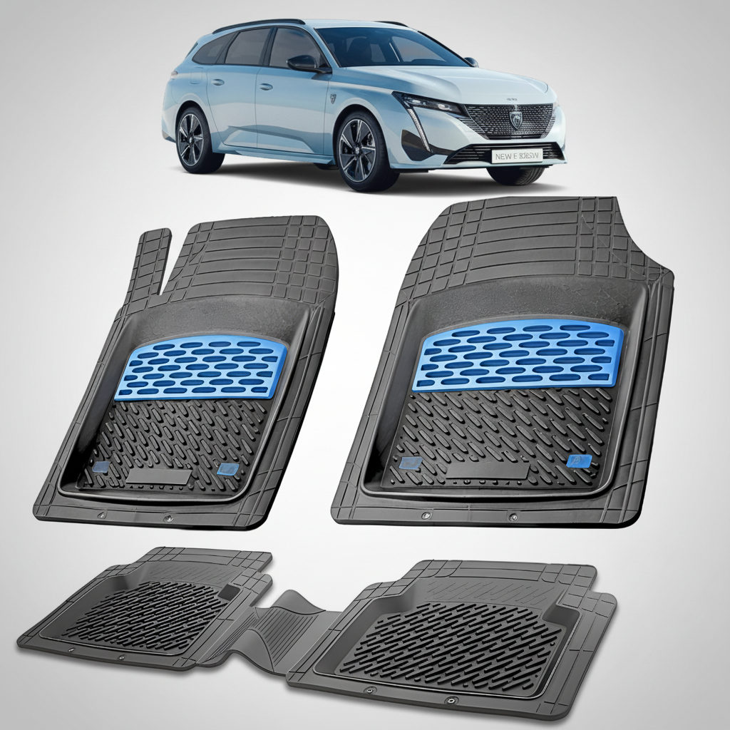 Covorase Auto Tip Tavita Compatibile Peugeot e-308 SW (MY23-25) - Blue