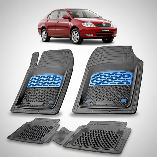 Covorase Auto Tavita Compatibile Toyota Corolla E12 Berlina (2001-2007) Blue