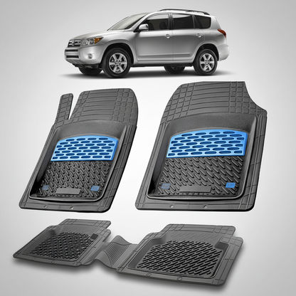 Covorase Auto Tavita Cauciuc Compatibile Toyota RAV4 (2006–2012) Blue