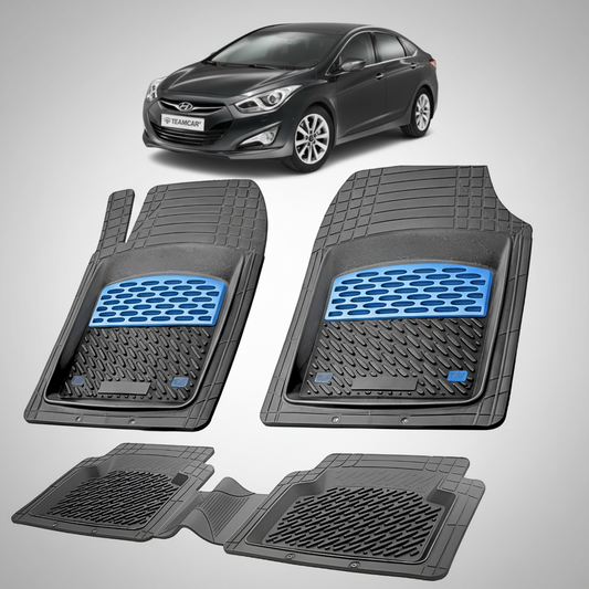 Covorase Hyundai i40 2011–2015 - Cauciuc Tip Tavita -Blue