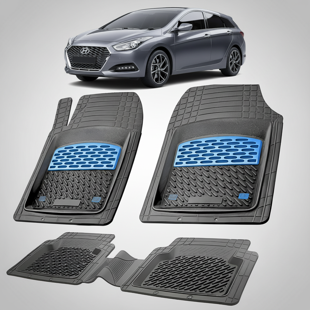 Covorase Hyundai i40 FL Wagon 2018 – 2019 - Tavita cauciuc - Blue