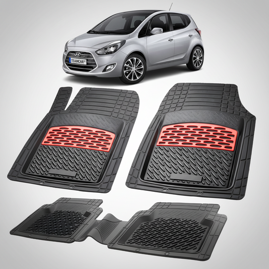 Covorase Hyundai ix20 2010–2015 Tavita cauciuc-Red