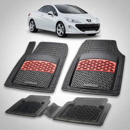 Covorase Auto Tip Tavita Compatibile Peugeot 308 CC (2007-2011) Red