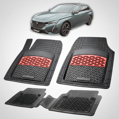 Covorase Auto Tip Tavita Compatibile Peugeot 308 III SW - Red
