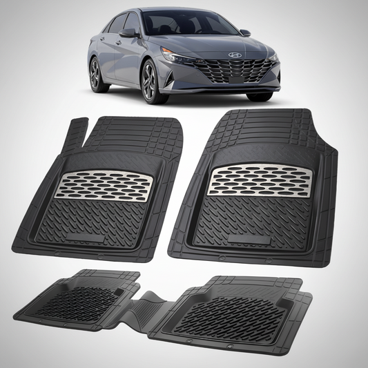 Covorase Auto Cauciuc Compatibile Hyundai Elantra VII (2020-2024) -Silver