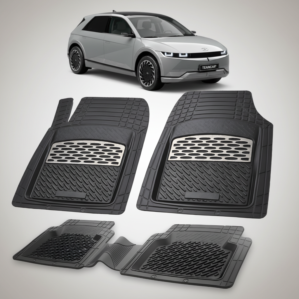 Covorase Hyundai IONIQ 5 (NE) 2021+ Tavita cauciuc-Silver