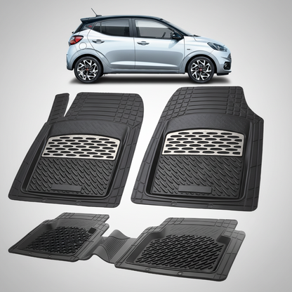Covorase Auto Hyundai i10 2023-2026 - Tavita Cauciuc-Silver
