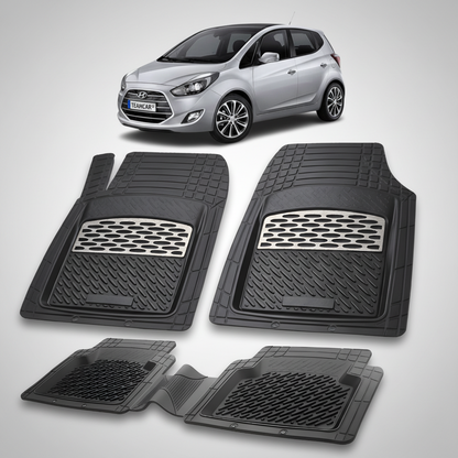 Covorase Hyundai ix20 2010–2015 Tavita cauciuc-Silver
