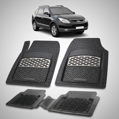 Covorase Hyundai ix55 2009–2012 Tavita din cauciuc-Silver