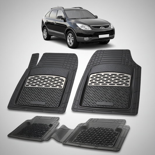 Covorase Hyundai ix55 2009–2012 Tavita din cauciuc-Silver