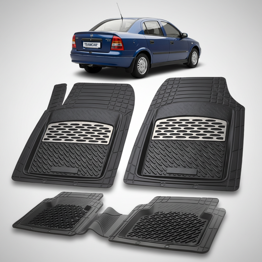 Covorase Auto Tip Tavita Compatibile Opel Astra G (1998–2009)-Silver- Sedan